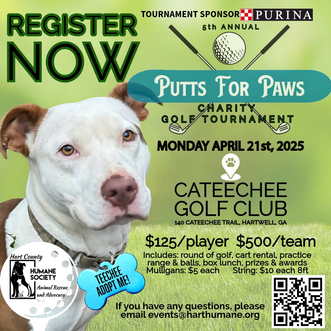 Putts for Paws Brochure